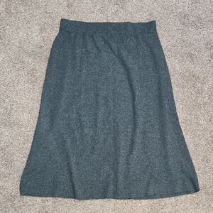 Banana Republic Green Midi Skirt Size Large